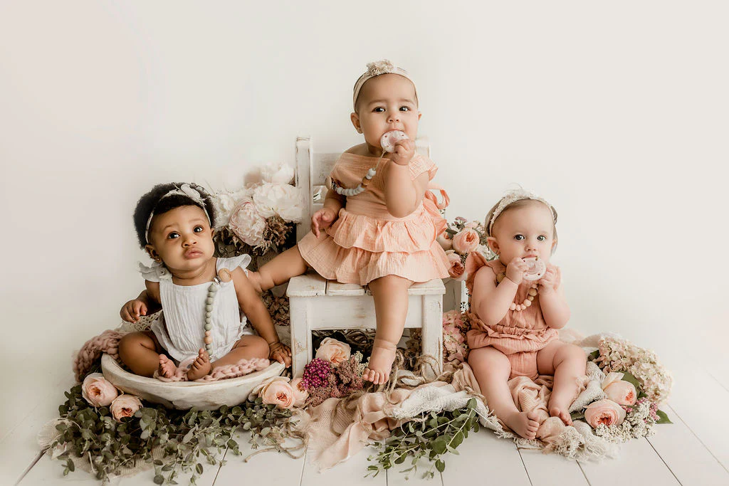 Ninni Pacifier Petal Pink 4 Pack - Image 3
